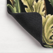 Fornamental Floral Design with Black Borders Muismat (Hoek)