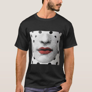Fornasetti Stippen Face325 T-shirt