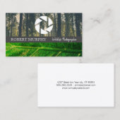 Forrest | Blad | Camerlenspictogram Visitekaartje (Voorkant / Achterkant)