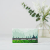 Forrest | Blad | Wilde dieren | Natuurlijk Visitekaartje (Staand voorkant)