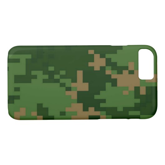 Forrest Camo Case-Mate iPhone Case (Achterkant (Horizontaal))