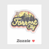 Forrest City, Arkansas Sticker (Vel)