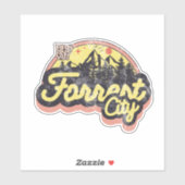 Forrest City, Arkansas Sticker (Vel)