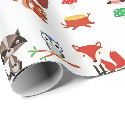 Forrest Friends Cadeaupapier (Rol Hoek)