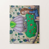Forrest Fruit Fairy Draaispuzzel Legpuzzel (Verticaal)