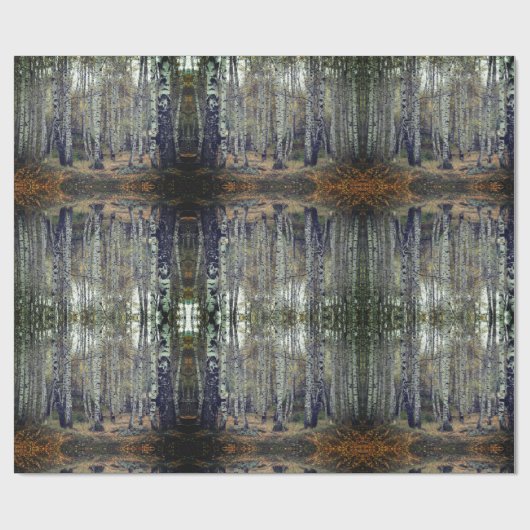 Forrest Glossy Wrapping Paper, 30 in x 6 ft Cadeaupapier (Vlak)