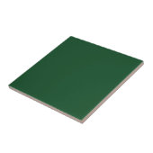 Forrest Green Solid Color Tile Tegeltje (Zijkant)