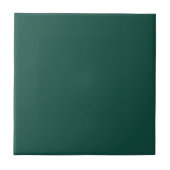 Forrest Green Solid Color Tile Tegeltje (Voorkant)