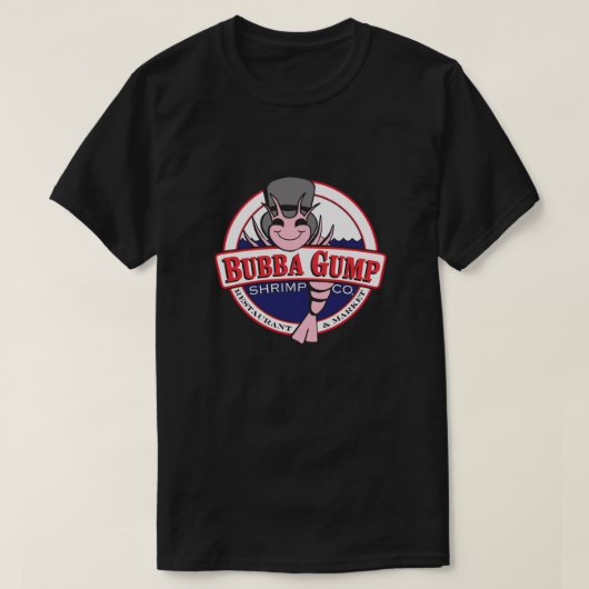 Forrest Gump - Bubba Gump Shrimp Co. Lightweg H T-shirt (Design voorkant)