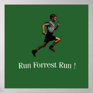 FORREST GUMP HARDLOPEN POSTER