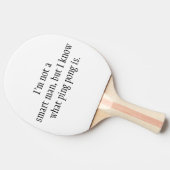 Forrest Gump Ping Pong Tafeltennisbatje (Zijkant)