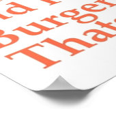 Forrest Gump Shrimp Quote Poster (Hoek)