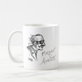 Forrest J Ackerman Schirmeister Sketch Koffiemok (Links)