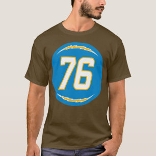 Forrest Lamp Nummer 76 Jersey Los Angeles Chargers T-shirt
