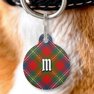 Forrester-clan tartan huisdierpenning