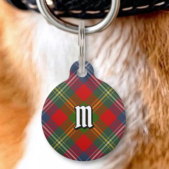 Forrester-clan tartan huisdierpenning (Creator heeft geüpload)