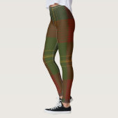 Forrester Tartan Clan Plaid Leggings (Links)