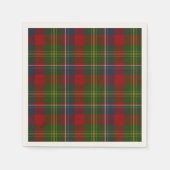 Forrester Tartan Plaid Papieren servetten (Voorkant)
