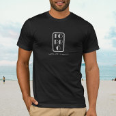 Forró forro dança dance logo zwart grijs t-shirt