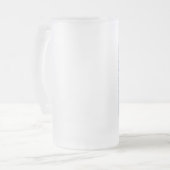 Forsty Merry Christmas Frost Matglas Bierpul (Voorkant links)