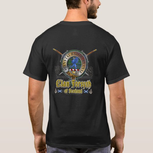 Forsyth Clan Badge T-shirt (Achterkant)