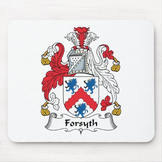 Forsyth Family Crest Muismat (Voorkant)