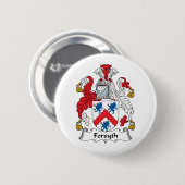 Forsyth Family Crest Ronde Button 5,7 Cm (Voorkant /achterkant)