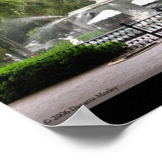 Forsyth Fountain Poster (Hoek)