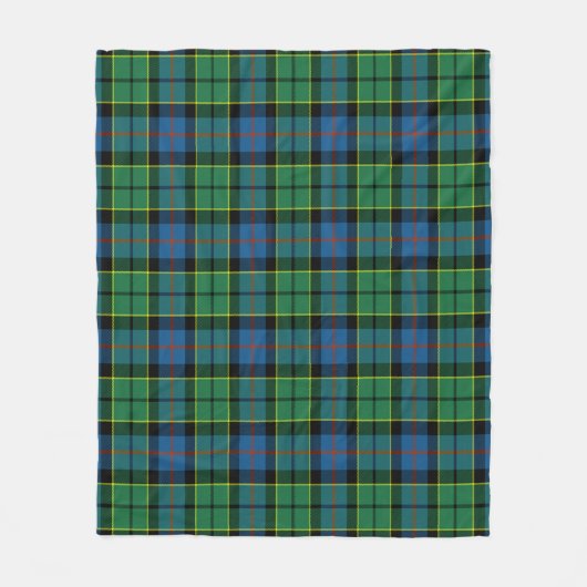 Forsyth Oude Schotse Plaid Fleece Deken (Voorkant)