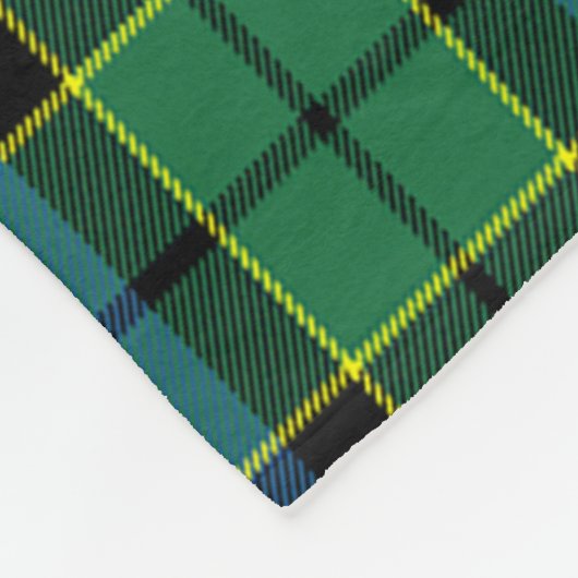 Forsyth Oude Schotse Plaid Fleece Deken (Hoek)