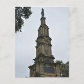 Forsyth Park Burgeroorlogmonument Savannah GA Foto Briefkaart (Voorkant)