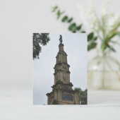 Forsyth Park Burgeroorlogmonument Savannah GA Foto Briefkaart (Staand voorkant)