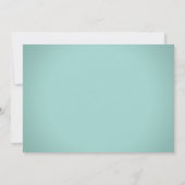 Forsyth Park Fontein Savannah GA Bruiloft Kaart (Achterkant)