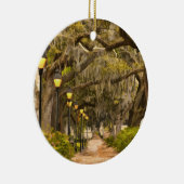 Forsyth Park - Foto, Savannah, Georgia (GA) USA Keramisch Ornament (Rechts)