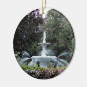 Forsyth Park Fountain Collectible Holiday Ornament (Links)