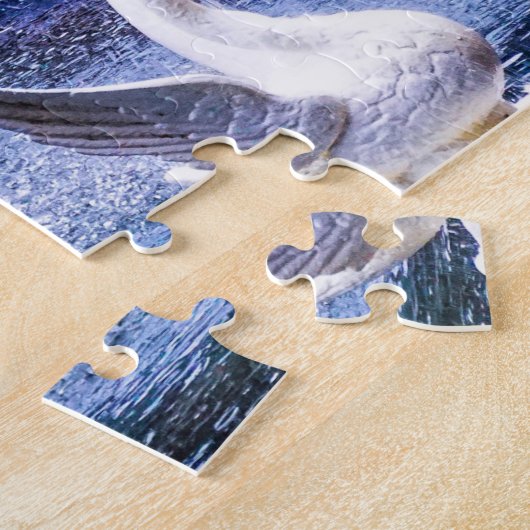 Forsyth Park Fountain in Night Puzzle Legpuzzel (Zijkant)