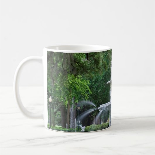 Forsyth Park Fountain in Savannah, GA Koffiemok (Links)