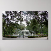 Forsyth Park Fountain - poster (Voorkant)