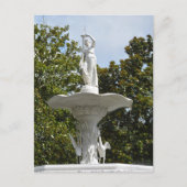 Forsyth Park Fountain Savannah GA fotografisch Briefkaart (Voorkant)