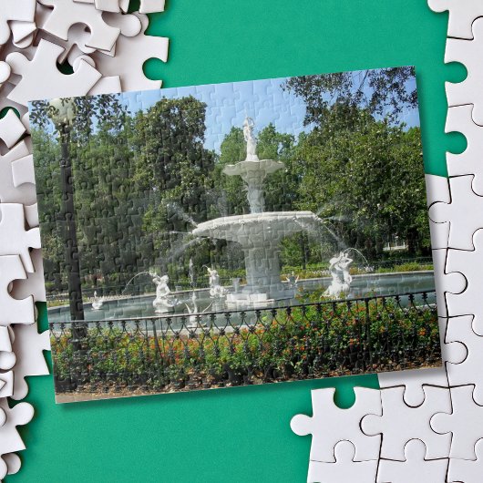 Forsyth Park Fountain Savannah GA Legpuzzel