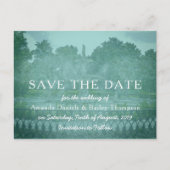 Forsyth Park Fountain Savannah GA Save the Date Aankondigingskaart (Voorkant)