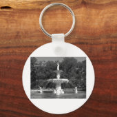 Forsyth Park Fountain Savannah, Georgia Sleutelhanger (Voorkant)