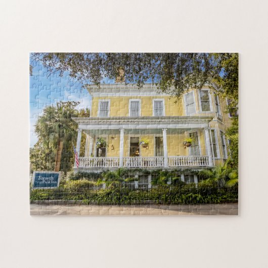 Forsyth Park Historic Savannah Inn Legpuzzel (Horizontaal)