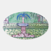 Forsyth Park-oval sticker (Voorkant)