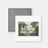 Forsyth Park, Savannah 1906  Magneet (Voorkant / Achterkant)