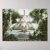 Forsyth Park, Savannah 1906  Poster (Voorkant)