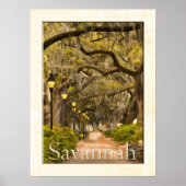 Forsyth Park - Savannah, GA Poster (Voorkant)