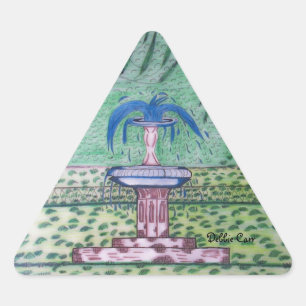 Forsyth Park-triangle sticker