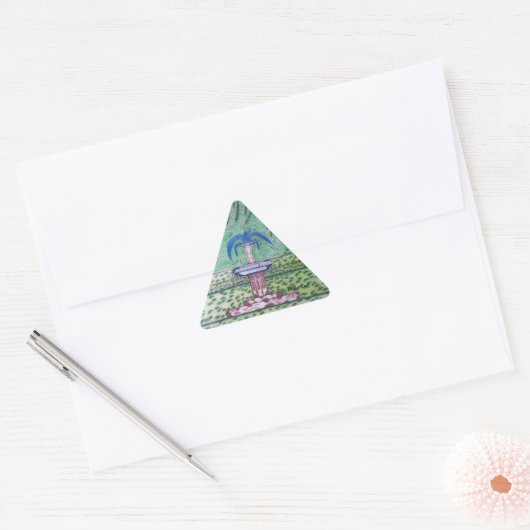 Forsyth Park-triangle sticker (Envelop)