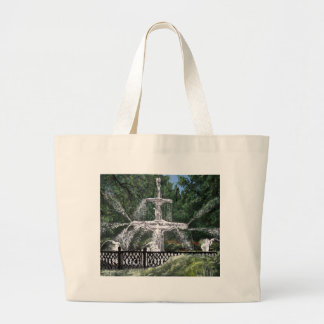 Forsyth Park Waterfontein Savannah Georgia GA Grote Tote Bag
